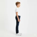 Kids Black Denim Jeans – Premium Slim Fit Casual Wear - Image 3