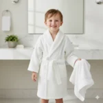 🛁 Kids Cotton Bathrobe – Soft, Cozy & Absorbent - Image 2
