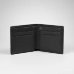 Plain Leather Black Wallet – Minimalist Premium Design - Image 2