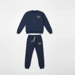 Men’s Premium  Grey Hoodie & Jogger Tracksuit Set – Soft Fleece, Comfort Fit