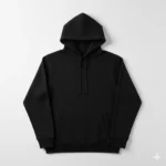 Classic Black Pullover Hoodie – Premium Cotton Fleece | Unisex Comfort Fit