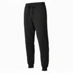 Unisex Black Jogger Trousers - Image 4