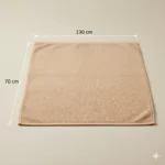 Premium Soft Bath Towel – 140 × 70 cm - Image 3