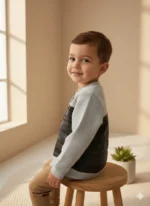 Cozy Quilted Kids Jacket – Lightweight, Warm & Stylish - Image 2