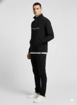 Men’s Quarter-Zip Premium Sweatshirt – Kangaroo Pocket | Alivertex - Image 2