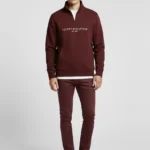 Men’s Quarter-Zip Premium Sweatshirt – Kangaroo Pocket | Alivertex