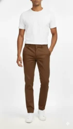 Men’s Classic Straight-Fit Casual Pant – Premium Soft Fabric - Image 2