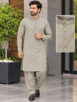 Men's Cotton Shalwar Kameez Suit - Image 2