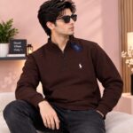 Men's Colorblock Crewneck Fleece Sweatshirt - Image 2