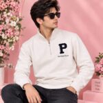 Men's Colorblock Crewneck Fleece Sweatshirt - Image 3